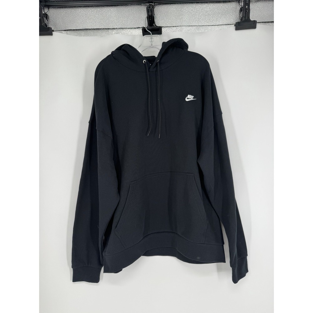 Nike Sportswear‎ Club Hoodie Mens Large French Terry Oversized Fit HJ1816-010
